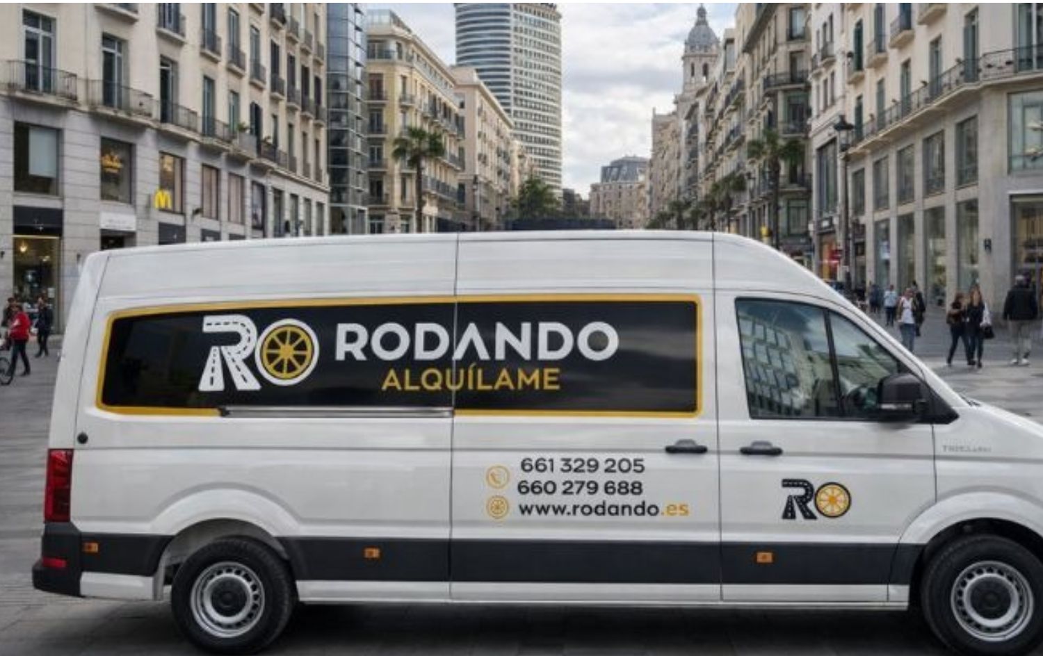 alquiler de furgonetas por horas