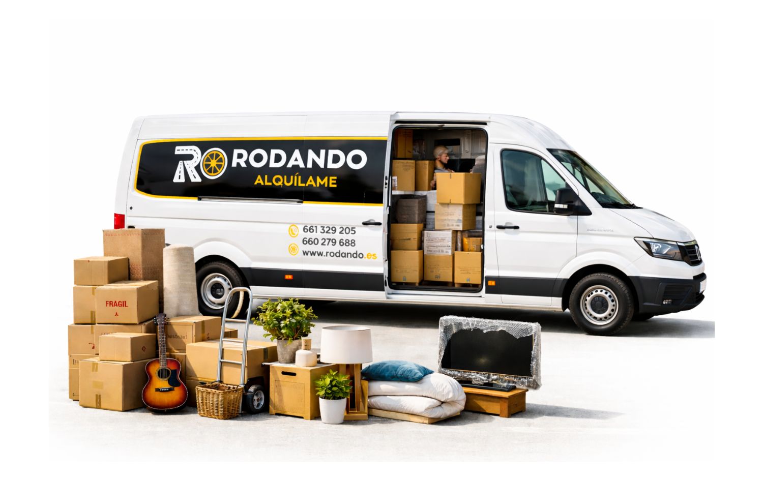 Alquiler de furgonetas para mudanzas